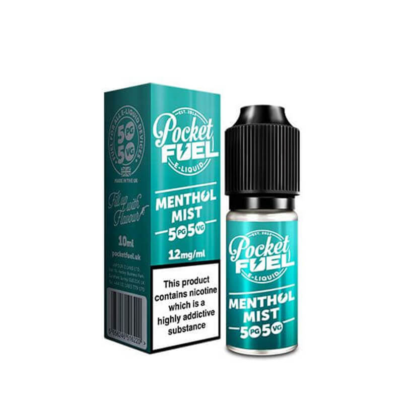 Pocket fuel eliquid 10ml menthol mist