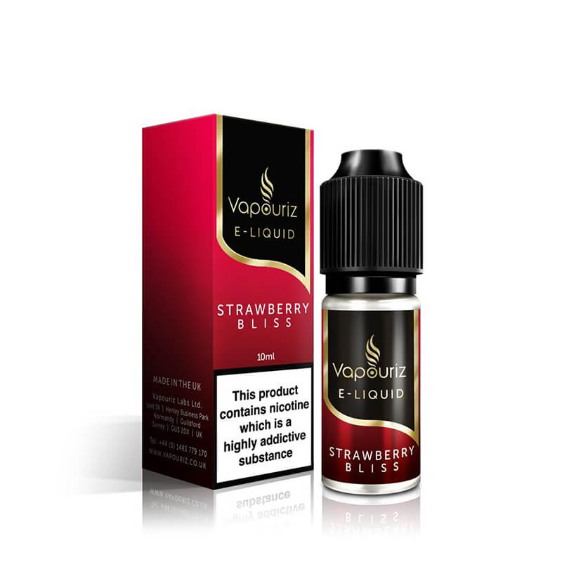Just Vape Wholesale premium strawberry bliss 10ml eliquid